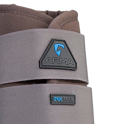 Shires ARMA NX-MAX Brushing Boots - color: Brown, size: Cob