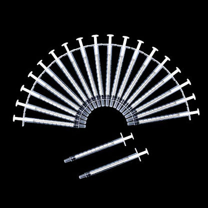 Frienda 20 Packs Syringes Without Needles,1 Ml - size: 1 ml