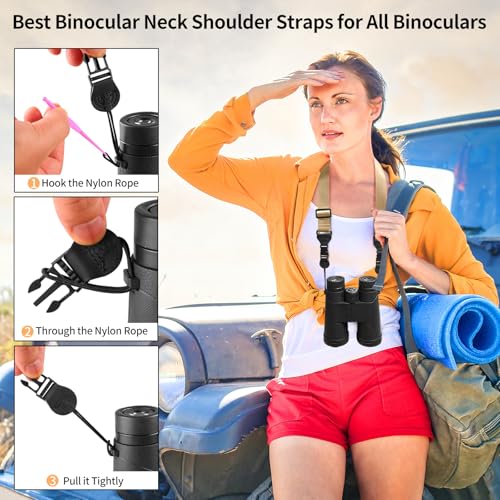 FIEIL Adjustable Shoulder Strap, Nylon Camera Strap, Comfortable Neck Strap for iPad, Cellphone Tablet, Camera, Laptop, Binocular, Luggage Bag (Light Khaki Universal Lanyard) - color: Khaki