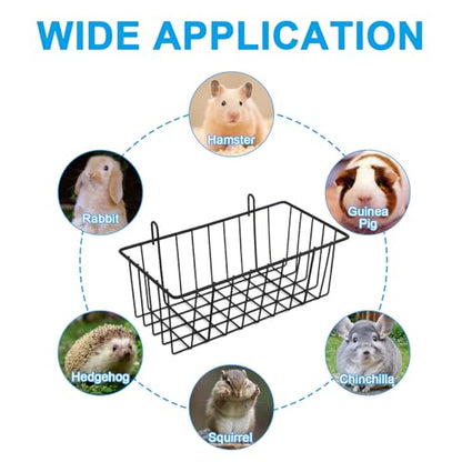 Rabbit Hay Feeder Bag Small Animal Hanging Feeding Sacks4Pcs