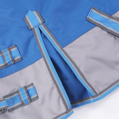 1200D Mini Horse/Pony Blanket 0g No-Fill Waterproof Turnout Sheet - color: Royal Blue, size: 36"