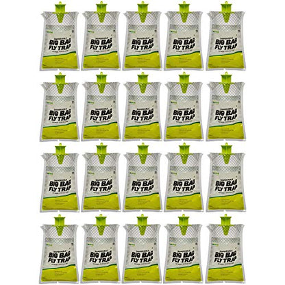 RESCUE! Big Bag Fly Trap – Disposable, Outdoor Use - 20 Traps