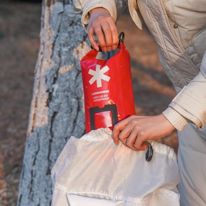 Empty First Aid Kit Dry Bag, Waterproof Medical Pouch Storage Bag (2L) - size: 2L