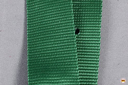 HILASON Nylon Cinch Tie Strap Off Billet Set, 36 Inch - color: Green
