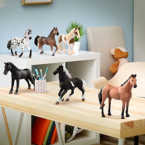 Terra by Battat Horse Set, Realistic Horse Figurines Collection, Animals - style: Horse Set 4