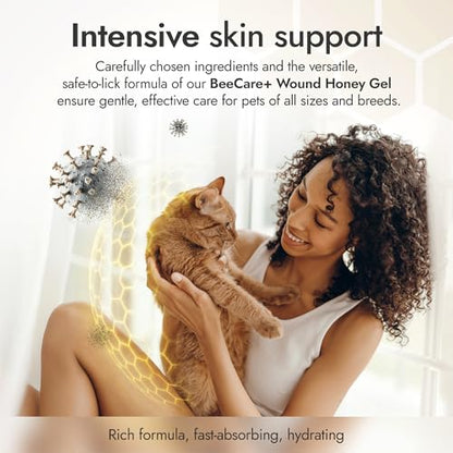 Manuka Honey Wound Gel for Hot Spot Treatment for Dogs and Cats – Helps with Irritations, Cuts, Rashes, Abrasions, and Scrapes – Colloidal Silver for Dogs 2 oz - size: Wound Gel, 2 Fl Oz