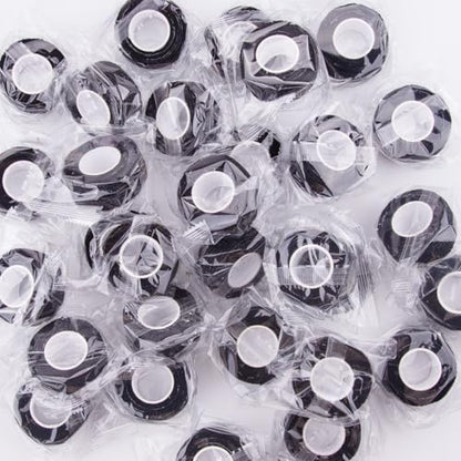BQTQ 168 Rolls Elastic Adhesive Tape 1 Inch Self Adherent Bandages(Black) - color: Black, size: 1 Inch