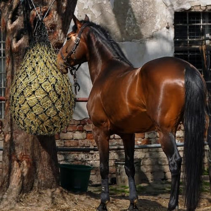 2Pcs Hay Nets for Horses, 40"Heavy Slow Feed Hay Nets for Horses Goat Sheep