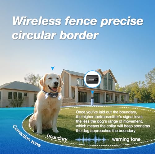 Electric Fence for Dogs,2026 Underground Dog Fence System for 1 Dog - size: For 1 dog