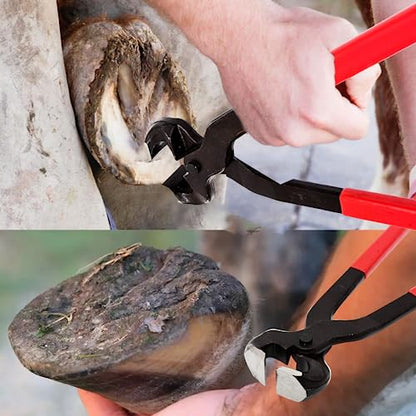 Hoypeyfiy Horse Hoof Nipper, 16 Inches Hoof Trimming Nipper,Horse Nail Clippers for Horses,Sheep,Goats,Alpacas,Veterinarians,Farm Supply