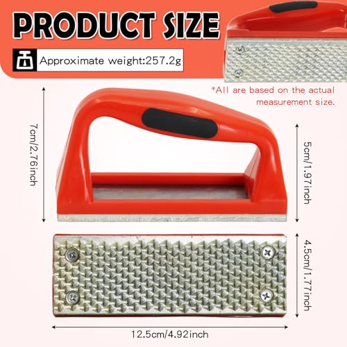 Mini Hoof Rasp for Horses Portable – Carbon Steel Farrier File Trimming Tool