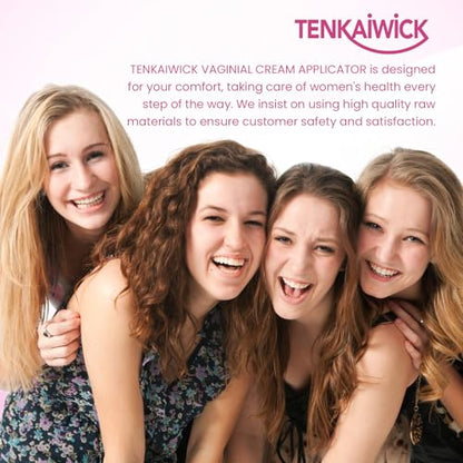 TENKAIWICK Vaginal Suppository Applicator 30Pk, Individually Wrapped, Soft Tip - style: 30 count (pack of 1)