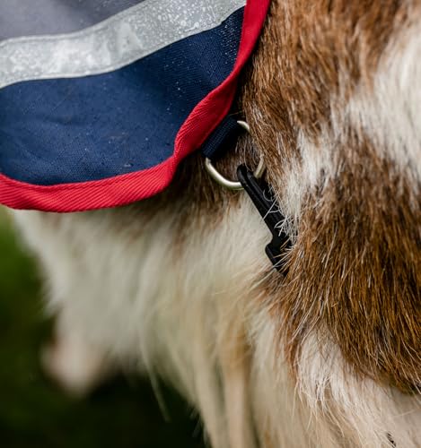 Horseware® Goat Coat 0g - Navy/Red, S - size: S