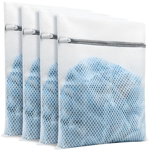 4Pcs Laundry Bags Mesh Wash Bags12x16 Inches | 4Medium - size: 4-PACK-Medium