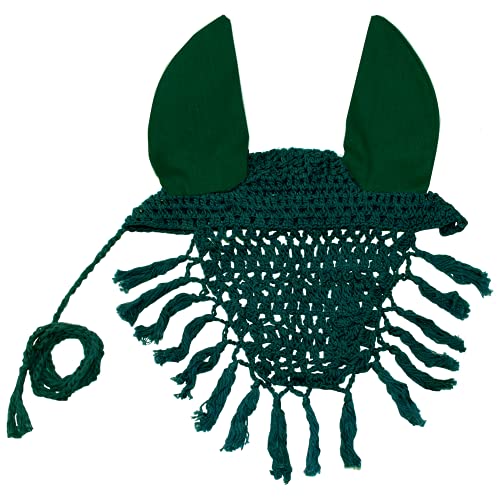 Derby Originals Fly Veils/Ear Nets - color: Hunter Green