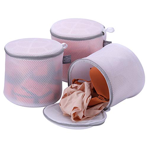 Kimmama Bra Washing Bag for Laundry, Lingerie Bag for Washing Delicates, 7" - size: 3M(7x7x7")