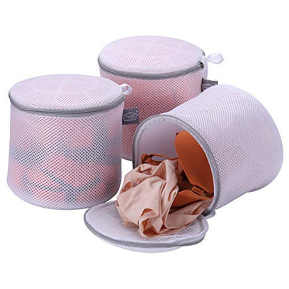 Kimmama Bra Washing Bag for Laundry, Lingerie Bag for Washing Delicates, 7" - size: 3M(7x7x7")