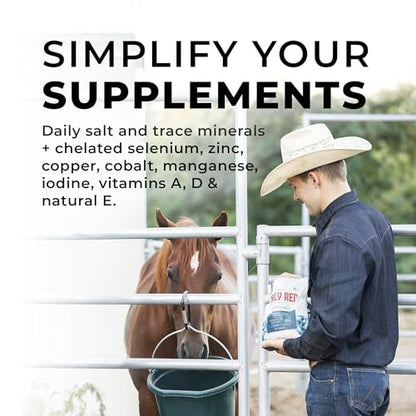 Redmond Daily Red | Horse Vitamins and Minerals Supplement - size: 5 lb Bag