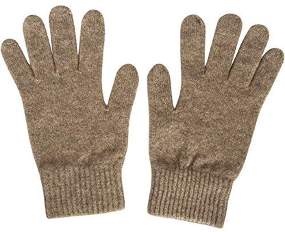 whitepeak Genuine Merino Wool and Possumdown Blended Gloves | UNISEX | Comfy, Light, and Quick-Drying - color: Natural, size: Medium