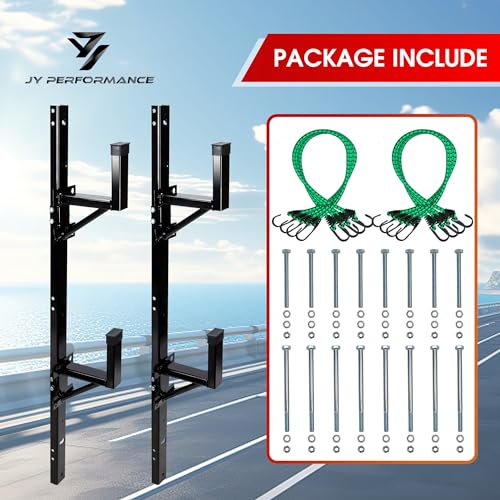 Side Mount Ladder Rack For Open/Enclosed Trailer, 300 lbs Capacity