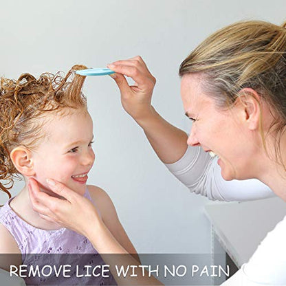 6 Pcs Head Lice Remover Nit, Removal Hair Comb with Magnifier - size: 6 Count (Pack of 1)