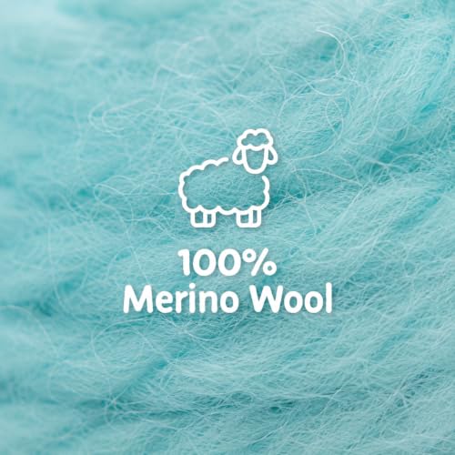 Woolbuddy Wool Roving Kit for Needle Felting (Spring) 6 Colors Natural Wool - color: Wool Bag Spring