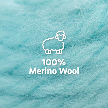 Woolbuddy Wool Roving Kit for Needle Felting (Spring) 6 Colors Natural Wool - color: Wool Bag Spring