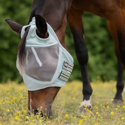 Equinavia Algard Soft Mesh Earless Fly Mask - Misty Jade - Pony - color: Misty Jade, size: Pony