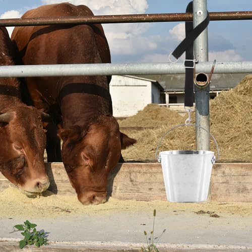 balacoo Horse Bucket Hanging Straps 4-Pack | Nylon, Adjustable feeder support, Stall and farm use
