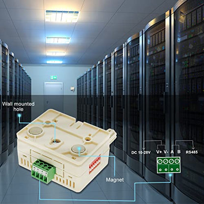 Temperature and Humidity Sensor Combined Transducer with Modbus RS485, Industrial High Accuracy Monitoring Sensor - size: RS485-S