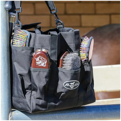 Professional's Choice Tack Tote | Grooming Bag |Black - color: Black