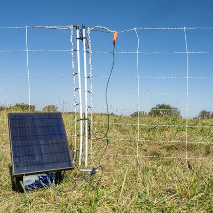Premier 1 Solar IntelliShock® 100 Fence Energizer – 1.0J, 15W Panel