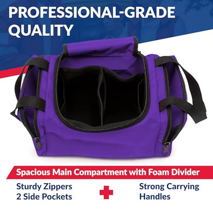 Dixie EMS Dixigear Empty First Responder II Bag 10.5" x 5" x 8" – Purple - color: Purple