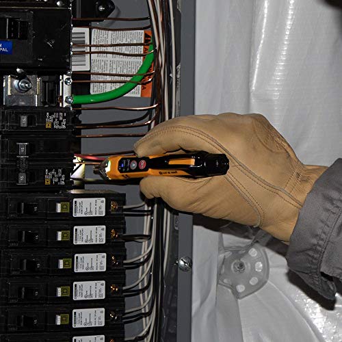 Klein Tools RT250KIT Non-Contact Voltage Tester and GFCI Receptacle Tester with LCD and Flashlight, Voltage Electrical Test Kit - size: Receptacle Tester Electrical Kit