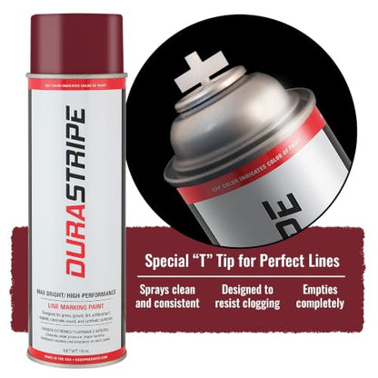 Athletic Field Marking Paint (Cardinal Red) - color: Cardinal Red