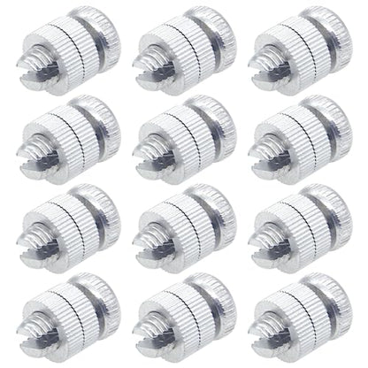 Electric Fence Wire Connectors, 12-Pack Aluminum Split Bolts for 12-17 Ga