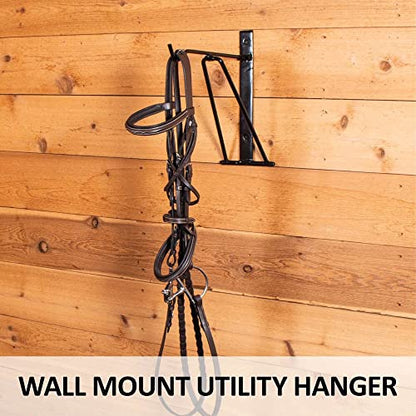 Schneiders Easy-Up Wall Mount Collapsible Utility Hanger Essential Stable Accessory | Wall Mount | Collapsible Design | Multipurpose Utility Hanger | Guaranteed Durability