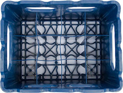 Plastic Crates for Glass Milk Bottles Commercial Duty (1 Qt, 12 cell) - size: 1 Qt, 12 cell