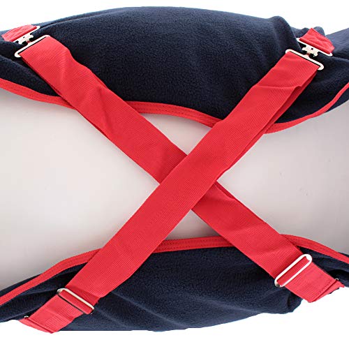 Horseware Ireland Mio Fleece Cooler Navy/Red 78 - size: 78