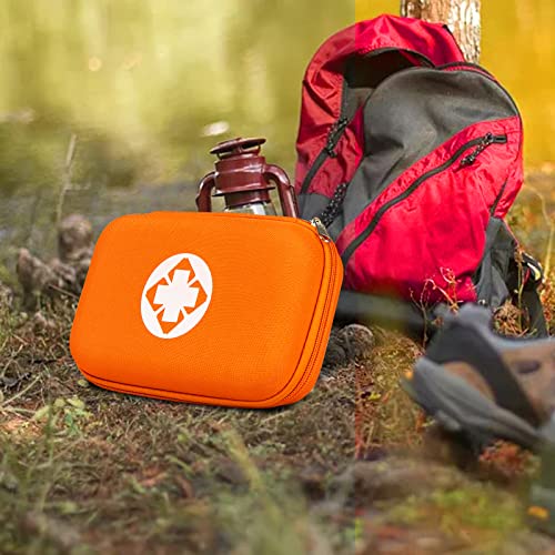 Small-Waterproof Car First-Aid Kit Emergency-Kit - Orange 277Piece Camping Equipment for Camping Hiking Home Travel YIDERBO - color: Orange