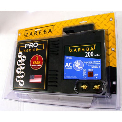 Zareba 200-Mile Low Impedance Electric Fence Charger