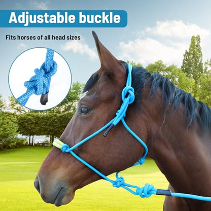 Horse Rope Training Halter -Halter Cord - Used by Famous Trainers