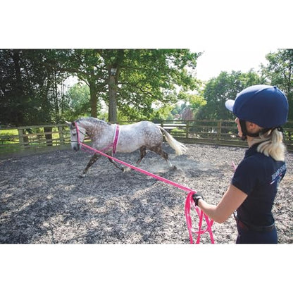 Shires Wessex Soft Feel Lunge Line 8m Black - color: Black