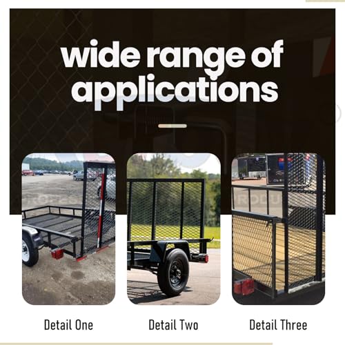 Karbay Trailer Gate Spring Latch Complete Kit, 847 Replacement for Carry-On