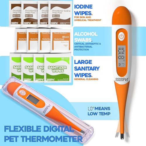 GoodHarborPet|Birthing Essentials Kit for Newborn Puppy, Kitten & Pets