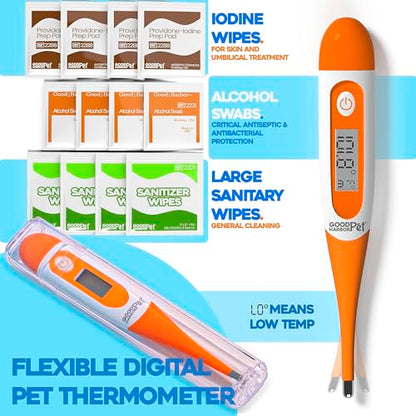 GoodHarborPet|Birthing Essentials Kit for Newborn Puppy, Kitten & Pets