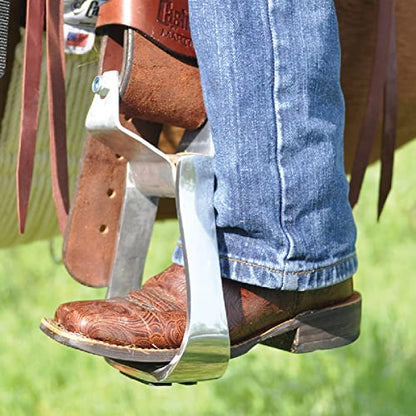 Cashel Ez Knee 3in Western Saddle Stirrup Adjuster (EZK-3.0), Aluminum