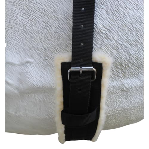 Horse Saddle PAD Trail Fleece Padded Adjustable Bareback Pad Pocket Stirrups 39193 - color: Purple, size: Bareback Pad: 22" L x 36" W Cinch: 31" L x 3" W