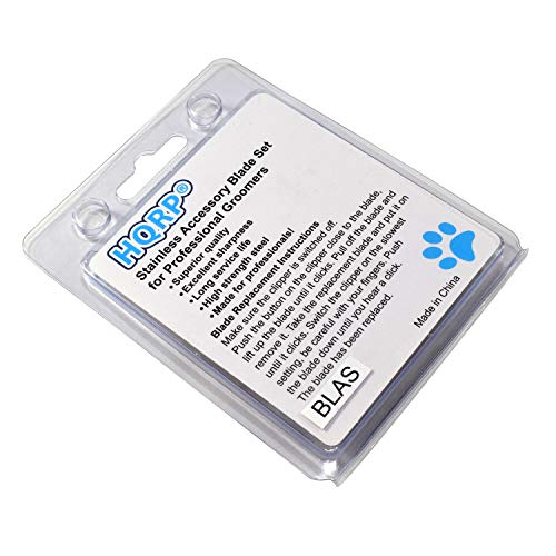 HQRP Animal Clipper Blade Compatible with Oster Size-10 CryogenX Professional 078919-046-005 78919-046 Pet Grooming 76918-126 Classic 76, Star-Teq, Power-Teq Clippers - size: Size-10
