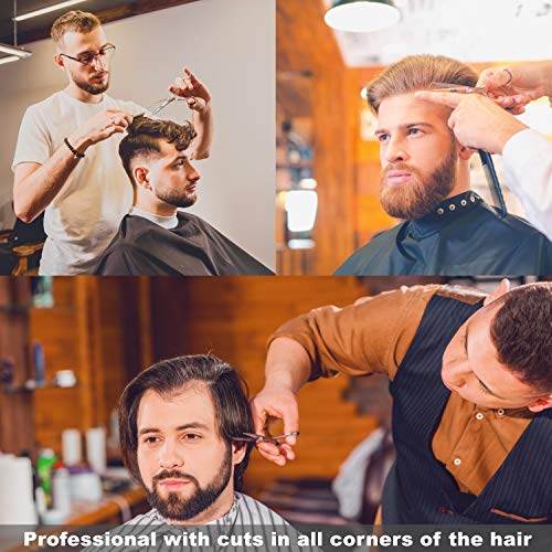 High-end Professional Extremely Very Sharp Barber Hair Cutting Scissors Hairdresser Shears For Hair 6.5 Inch Haircut Scissor Made Of Stainless Steel Alloy For Hairdressing Salon and Home Use - size: 6.5 Inch, style: Sword Shears